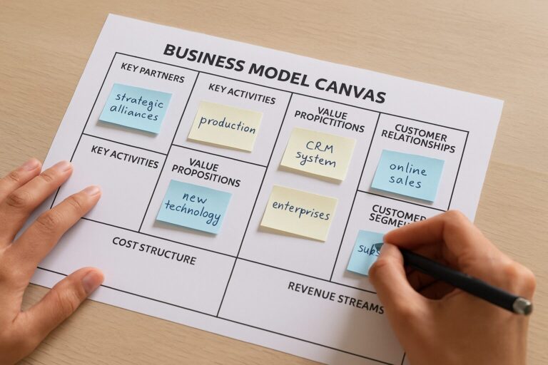 ビジネスモデルキャンバス